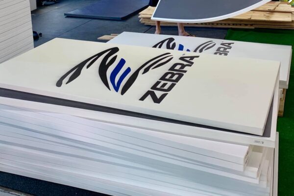 White Zebra Mats