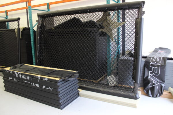 Production Cage panels at cit 3
