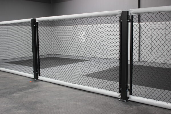 zebra cage panels at warehouse mma 7