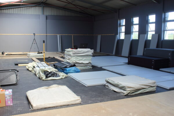 pre installation at warehouse mma 6